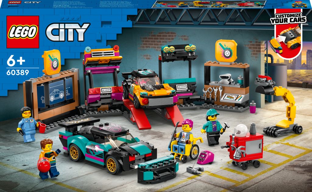 Stavebnica LEGO City 60389 Tuningová autodiel?a (507 Obrázok produktu 