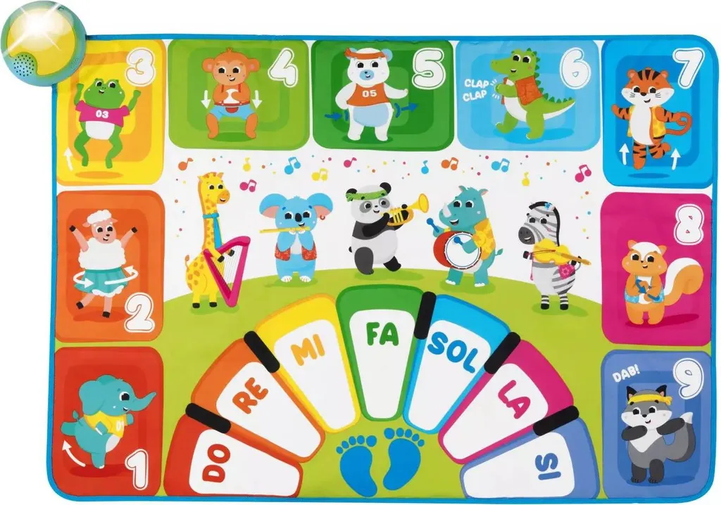 Tapis de Jeu Musical Chicco : Aire d'Éveil Sensorielle Multicolore