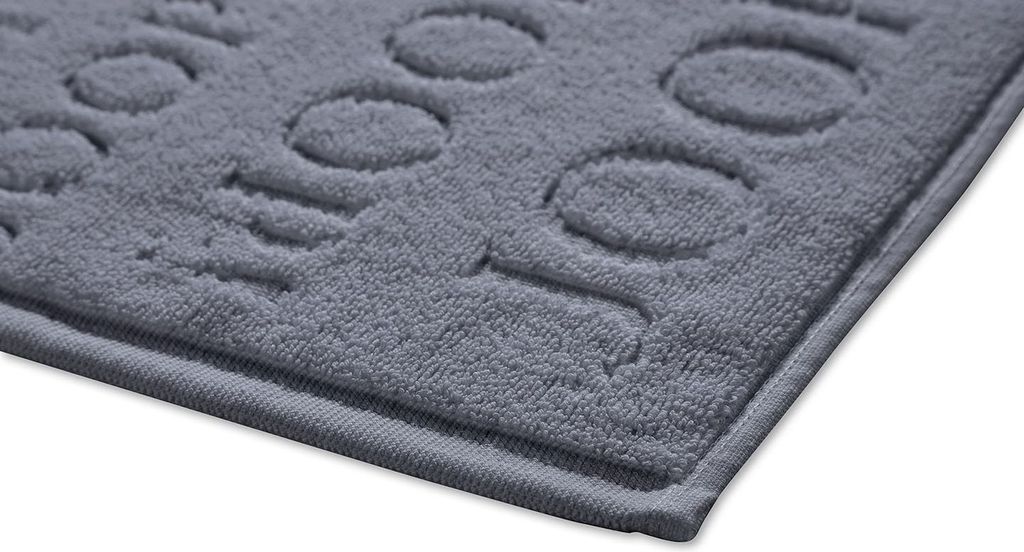 JOOP! Badteppich 74 REPEAT light anthrazit 65 x 115 cm Immagine del prodotto 