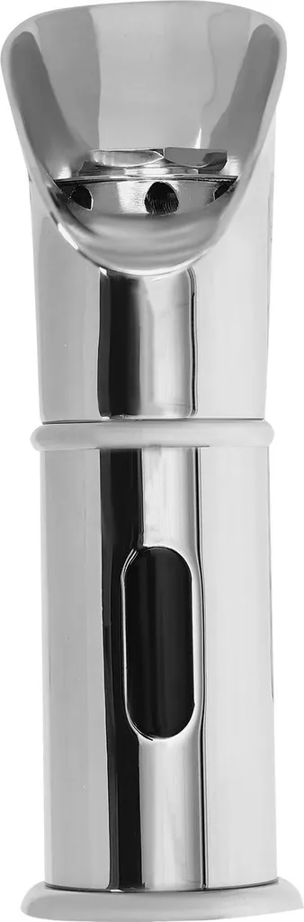 Mitigeur automatique à capteur avec jet cascade pour lavabo noir mat