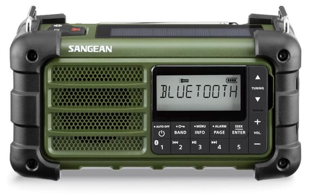 SANGEAN MMR-99: Radio para exteriores, compatible con FM y Imagen del producto 