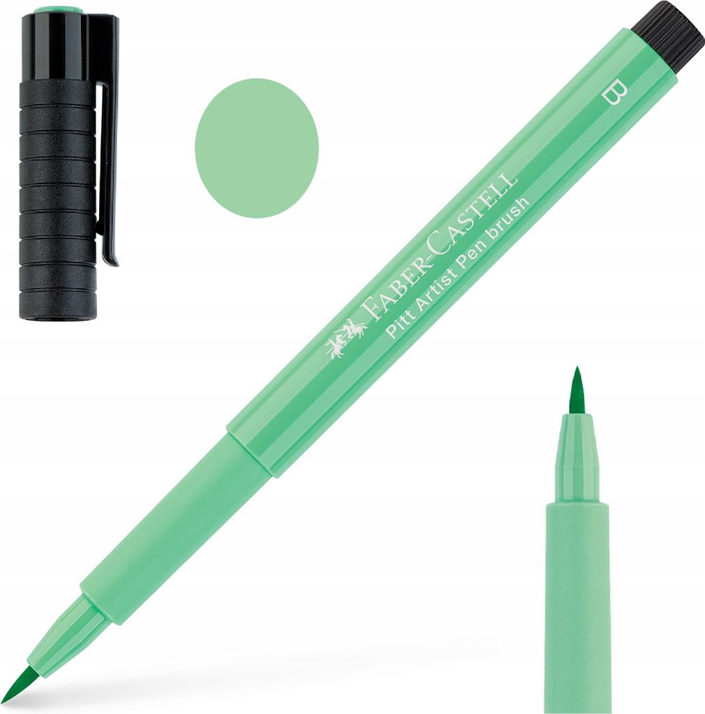 FABER-CASTELL Pisak pędzelkowy brush pen Artist Pitt B 162 Light Green