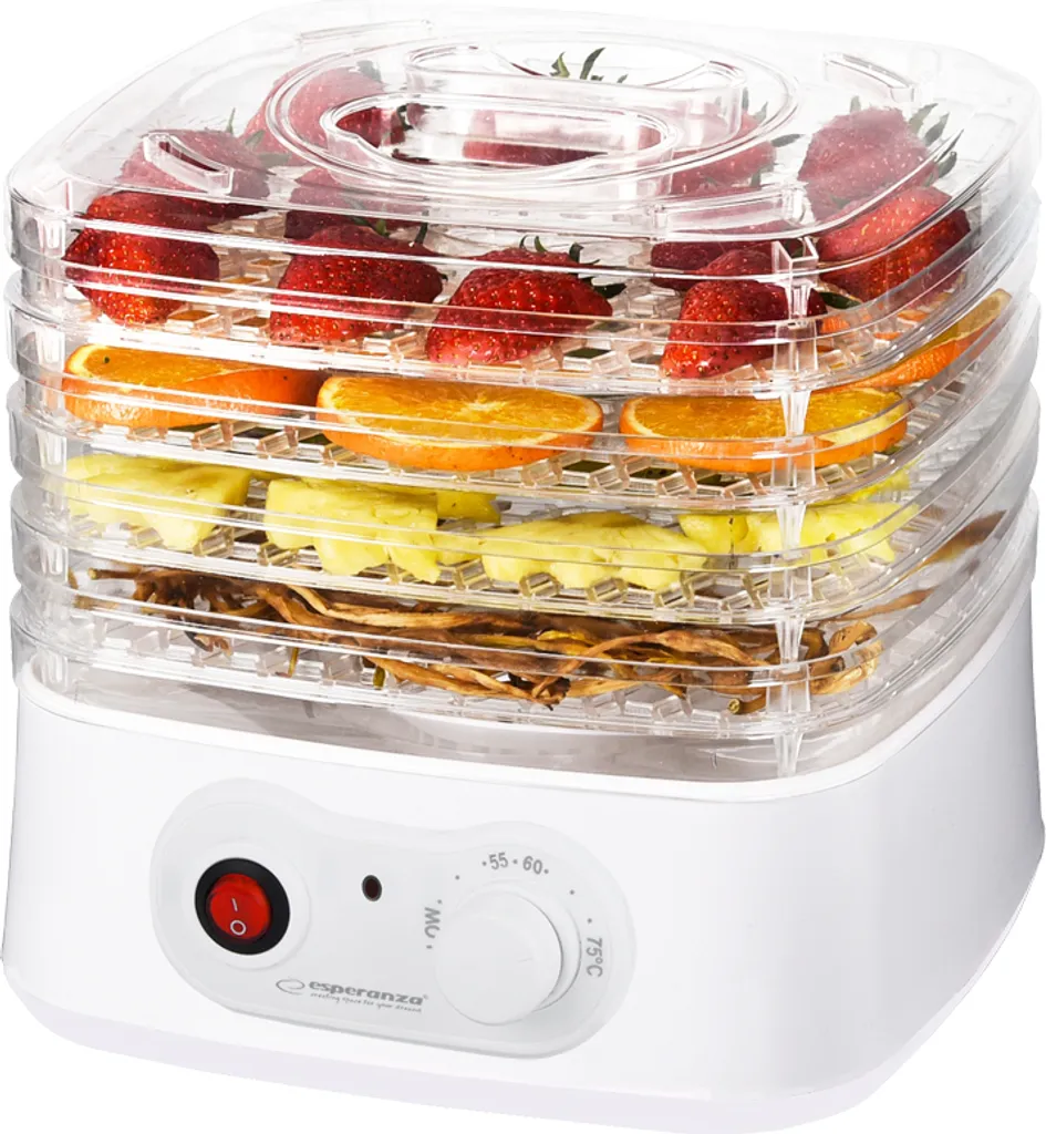 Esperanza EKD004 Essiccatore Funghi e Frutta: Offerta Piccoli Elettrodomestici - 4