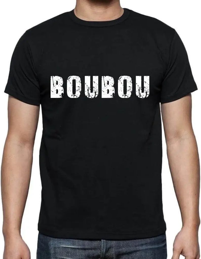 Herren Grafik T-Shirt Boubou Öko-Verantwortlich Vintage Jahrgang Kurzarm Lustige Druck Geburtstag Geschenk Mann