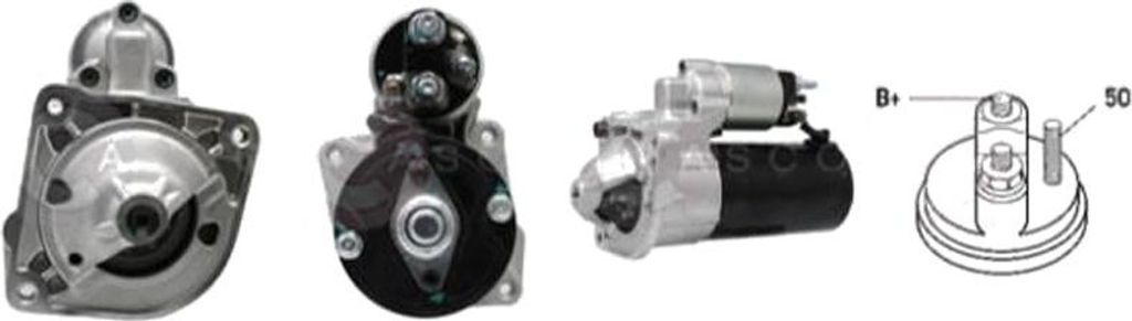 CASCO CST10455AS Starter Anlasser 1,70kW für FIAT Ducato Kastenwagen (250, 290) 12V