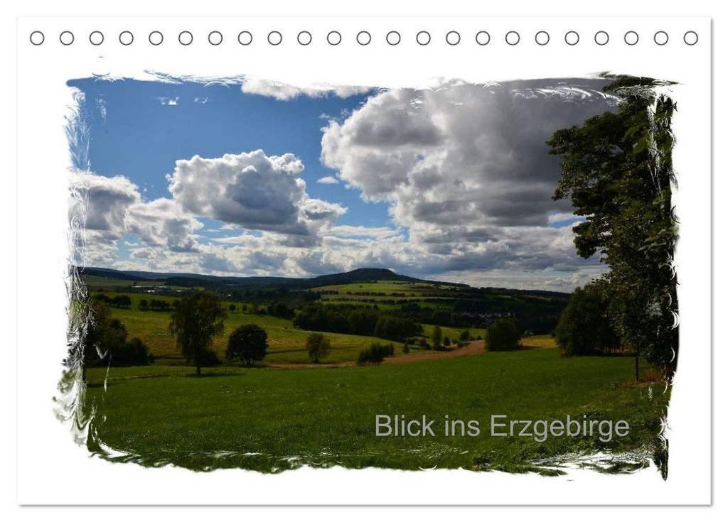 Blick ins Erzgebirge (Tischkalender 2027 DIN A5 quer), CALVENDO Monatskalender