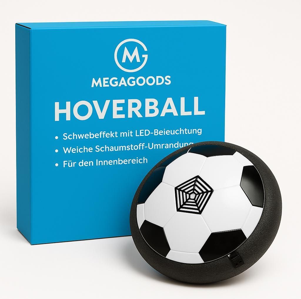 Hover Fußball LED schwebend Indoor Spielzeug für Kinder DE. Produktbild 