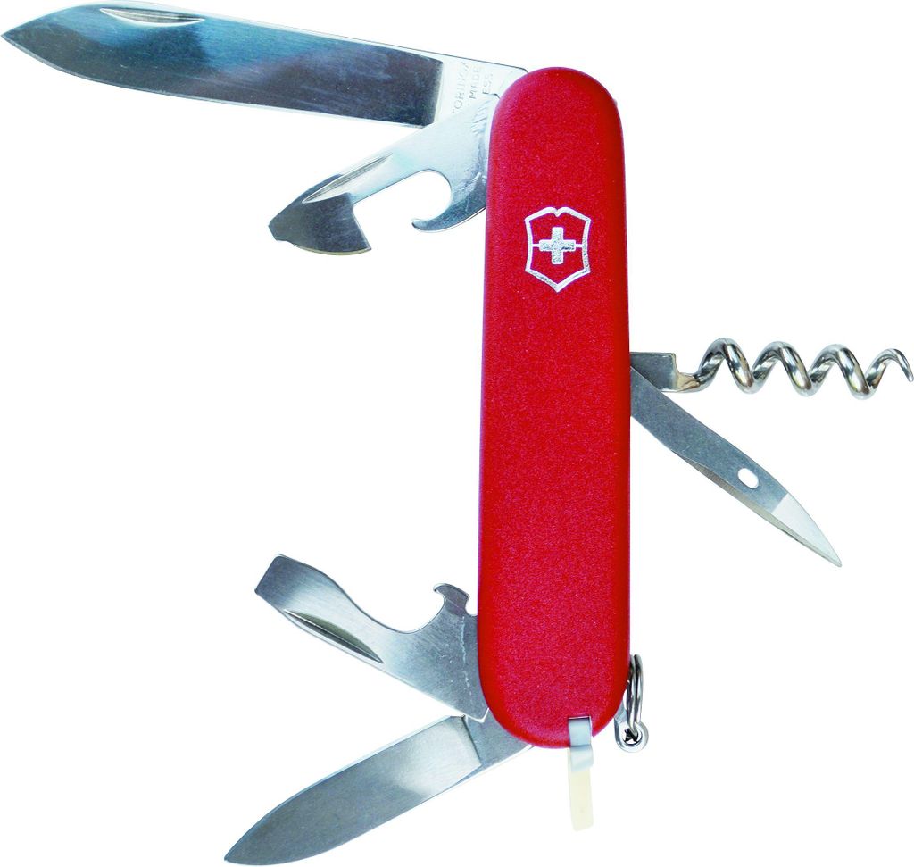 Victorinox Spartan – Schweizer Taschenmesser Mit 13 Funktionen, Klassisch & Praktisch