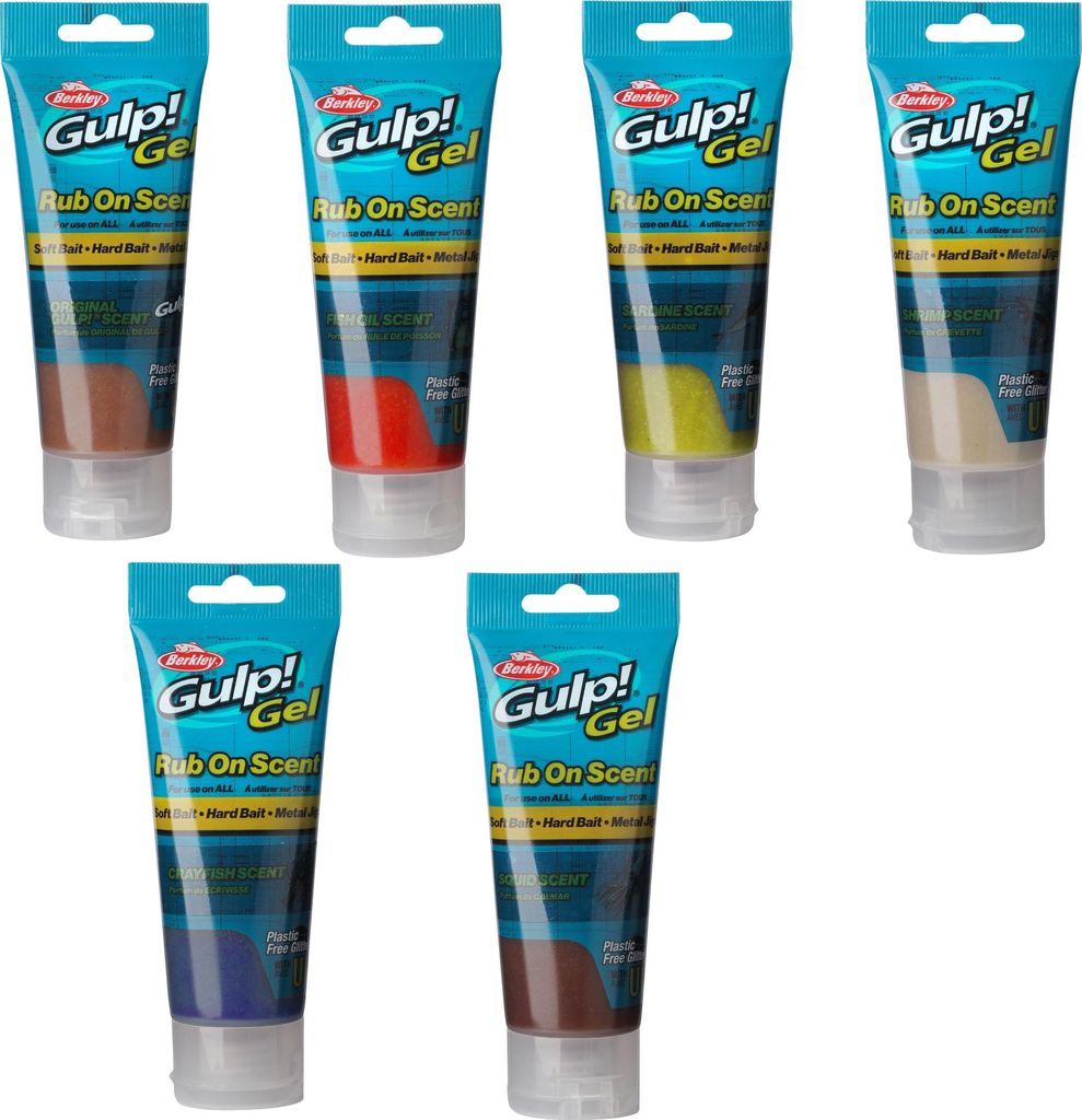 Berkley Gulp Gel - 80ml Lockpaste, Farbe:Yellow Silver Flake, Sorte:Sardine