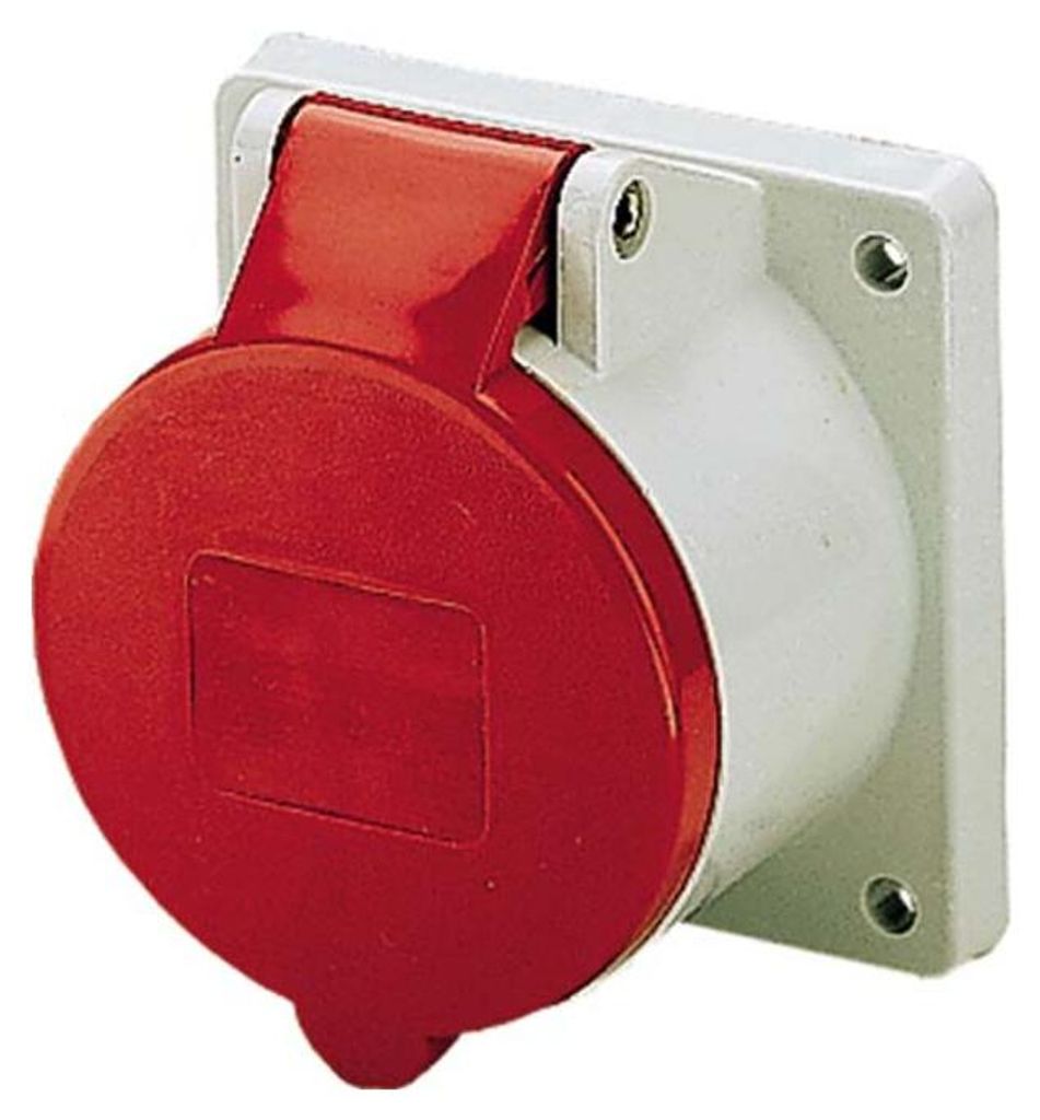 Mennekes 32A5P 6H400V Inbouwdoos TA 1276, IP44 Productafbeelding 