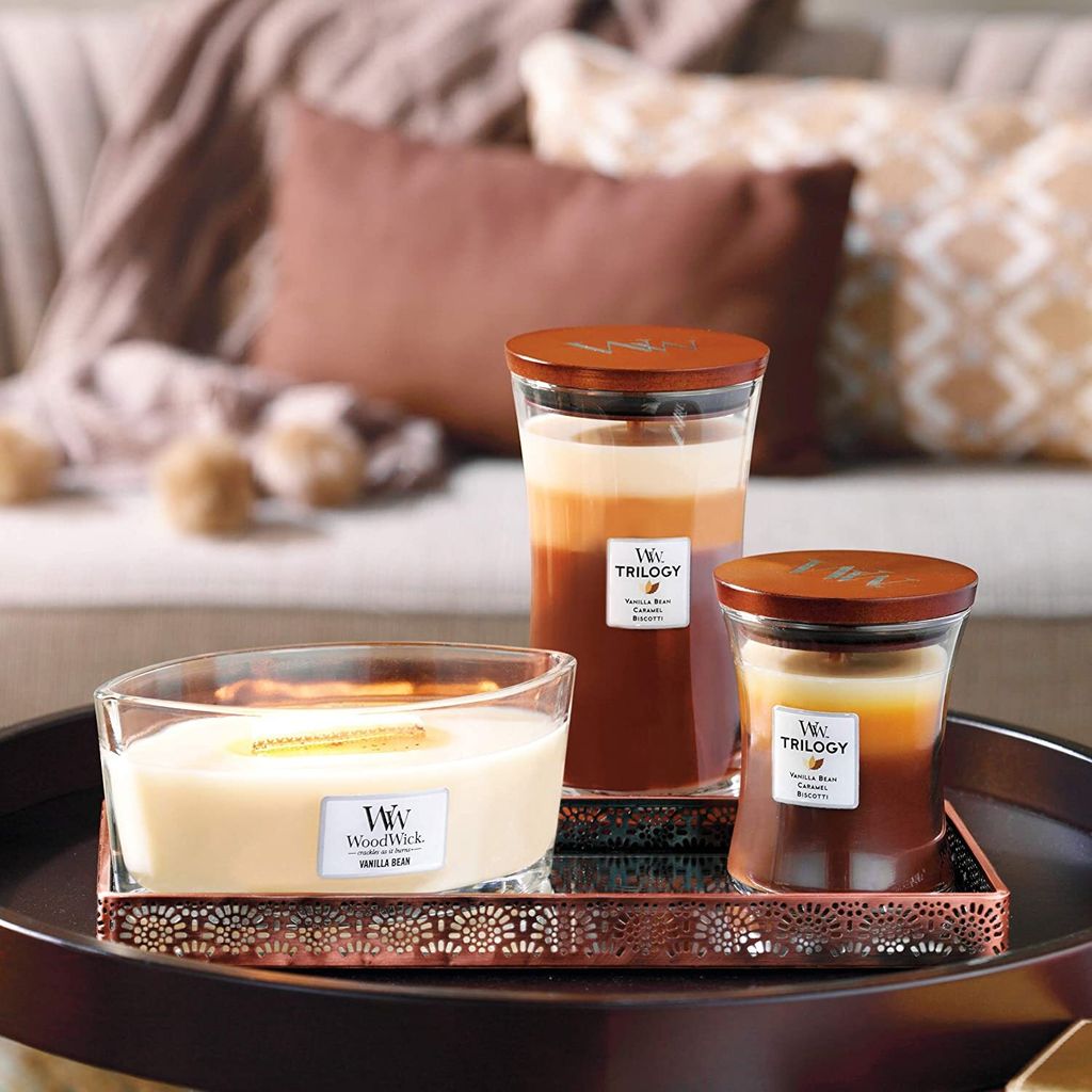 Woodwick Vanilla Bean Duftkerze 453,6 g Produktbild 13