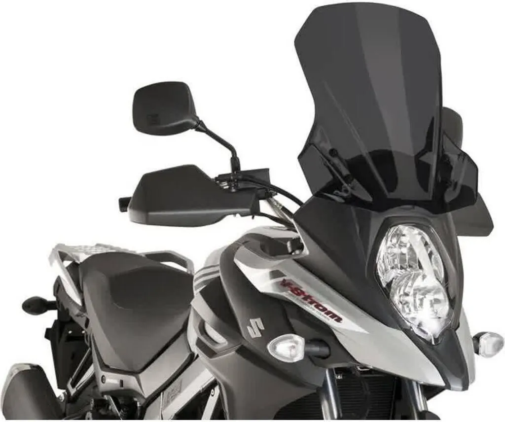 Protection Vent Suzuki DL650 V-Strom : Bulle PUIG 9719F Touring Teintée