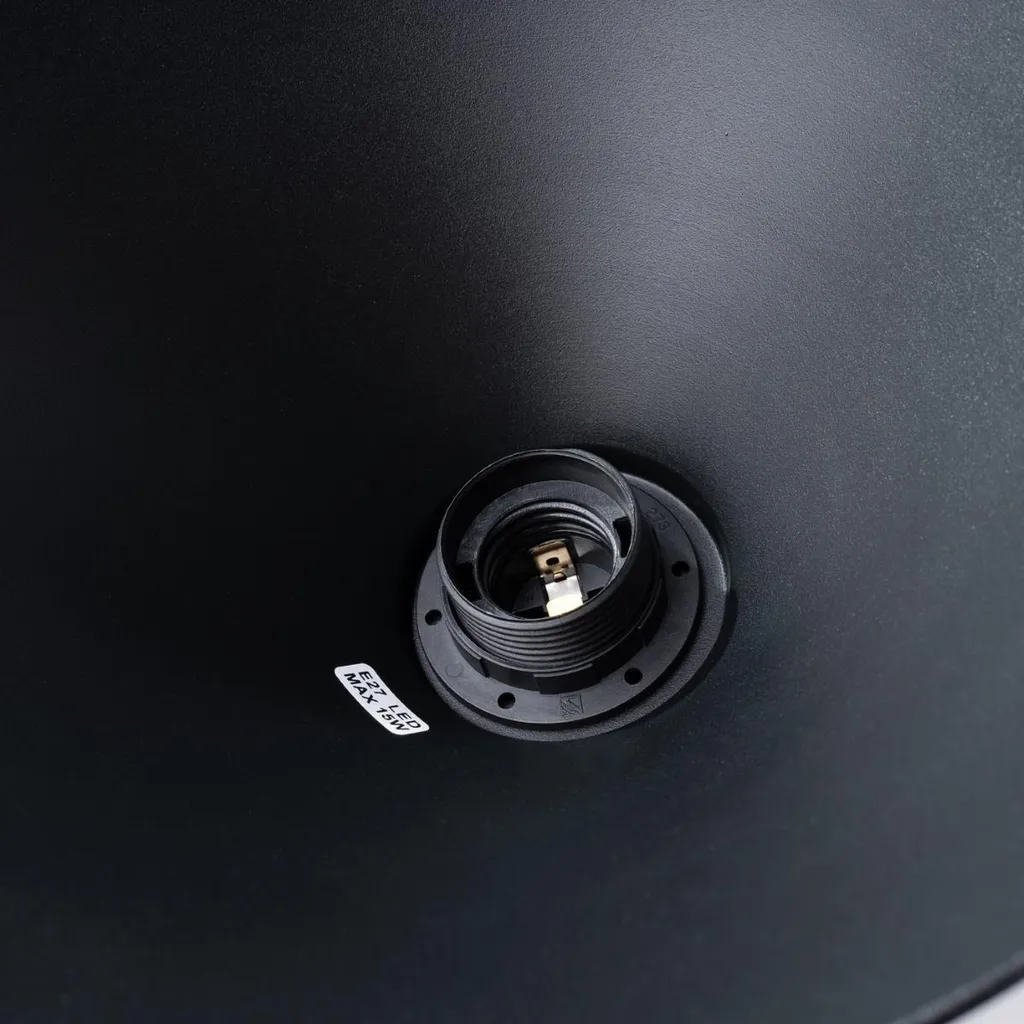 Lampadario Moderno JAGA Nero Sollux - Design Scandinavo Acciaio E27 - 4