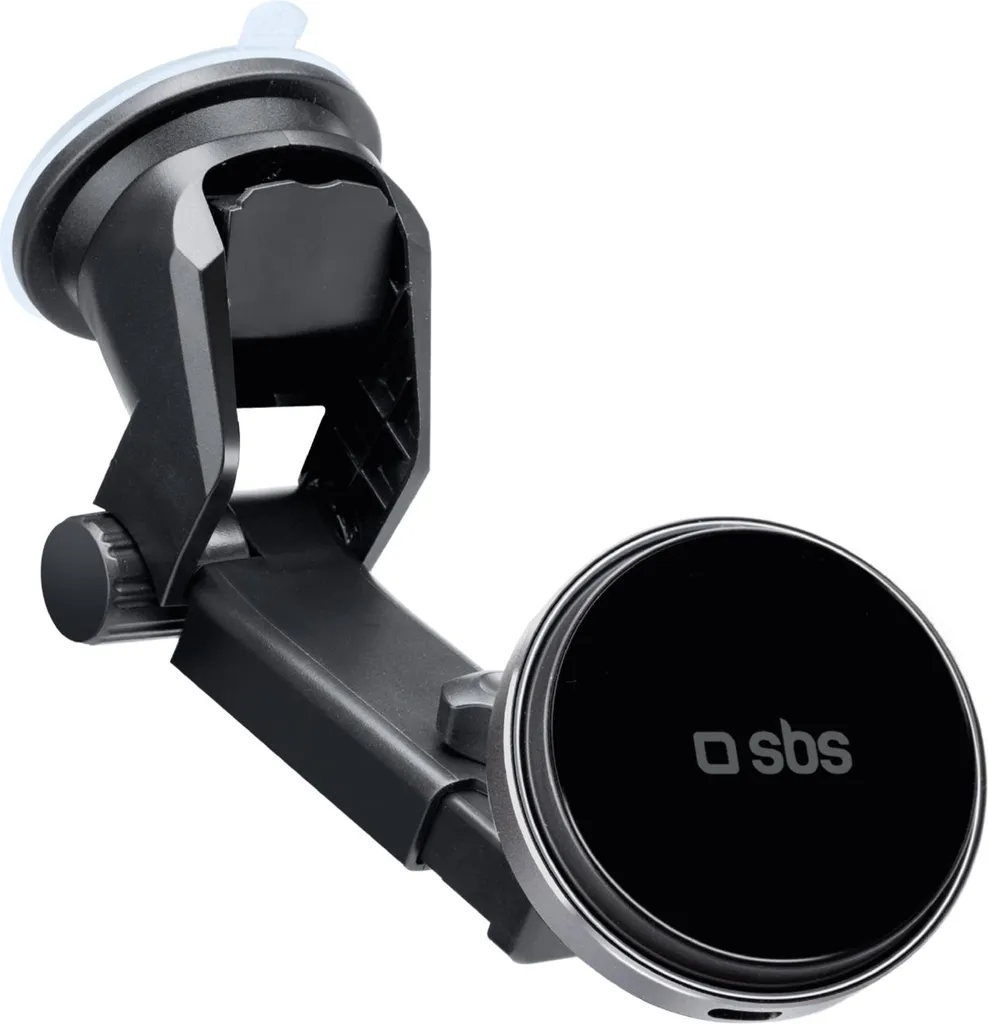 Supporto Auto SBS 15W Wireless MagSafe TESUPMAGEXTWIR15W Nero
