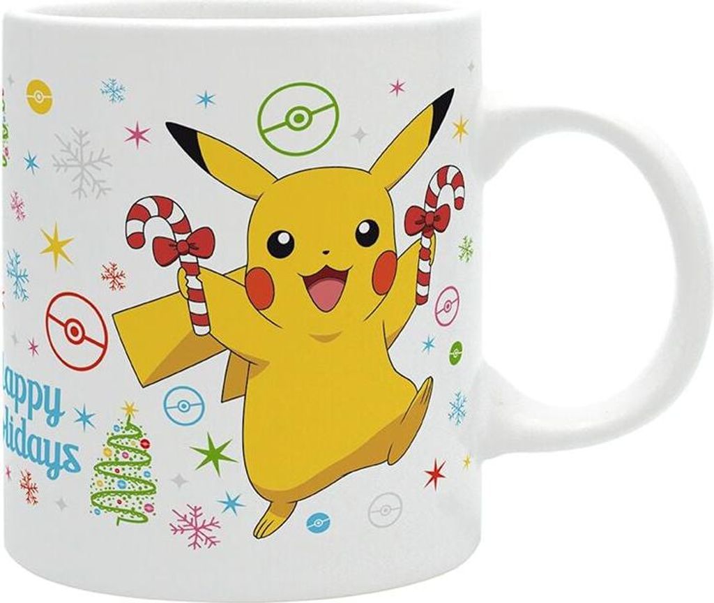 Pokémon Tasse Pikachu Happy Holidays multicolor Standard