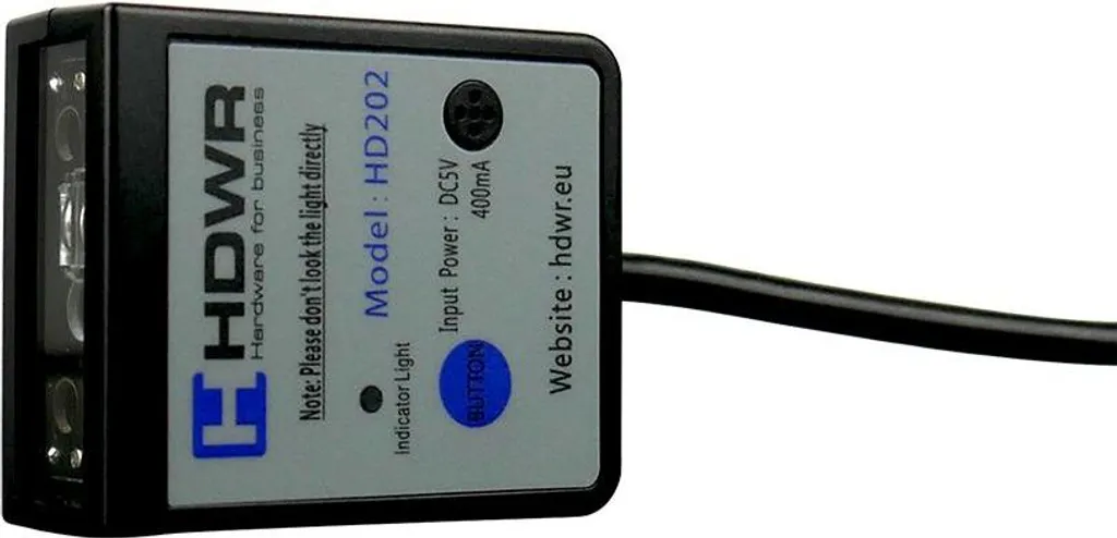 Lecteur QR fixe HD202 haute densité pour scan rapide de code Aztec - 3