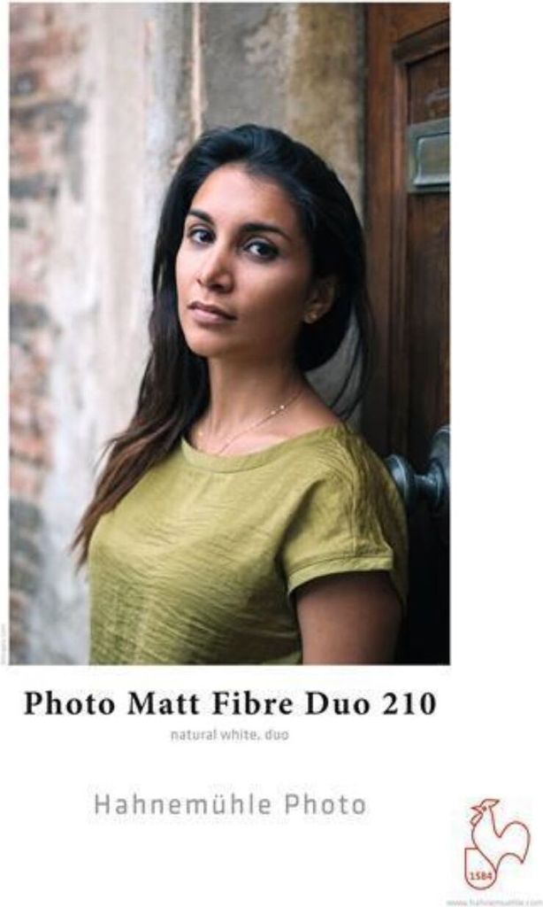 Hahnemühle Photo Matt Fibre Duo Inkjet-Papier - 210 g/m² - DIN A3 - 25 Blatt