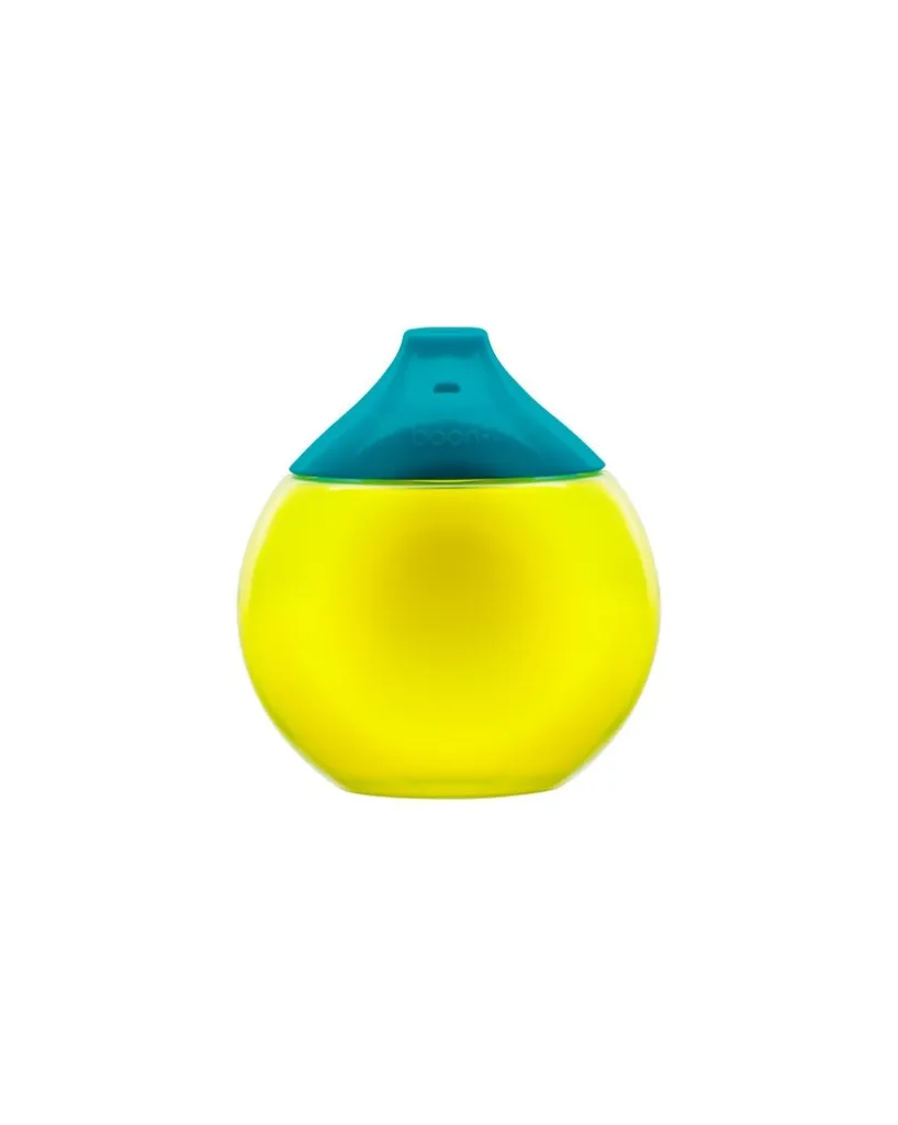 Verre d'Apprentissage Boon FLUID Coupe Ergonomique sans Fuite Cyan
