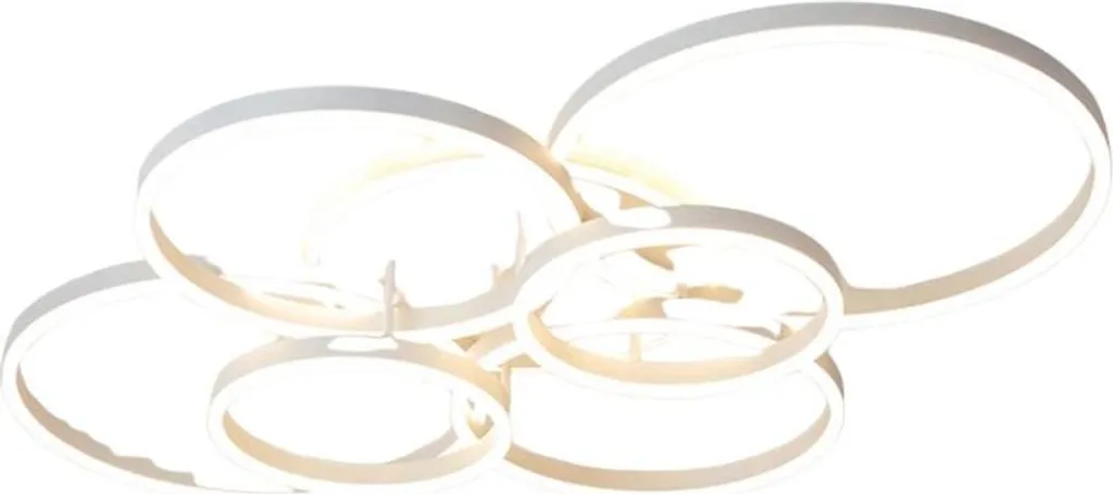 Plafonnier LED réglable blanc 6 feux : fini les lumières trop agressives