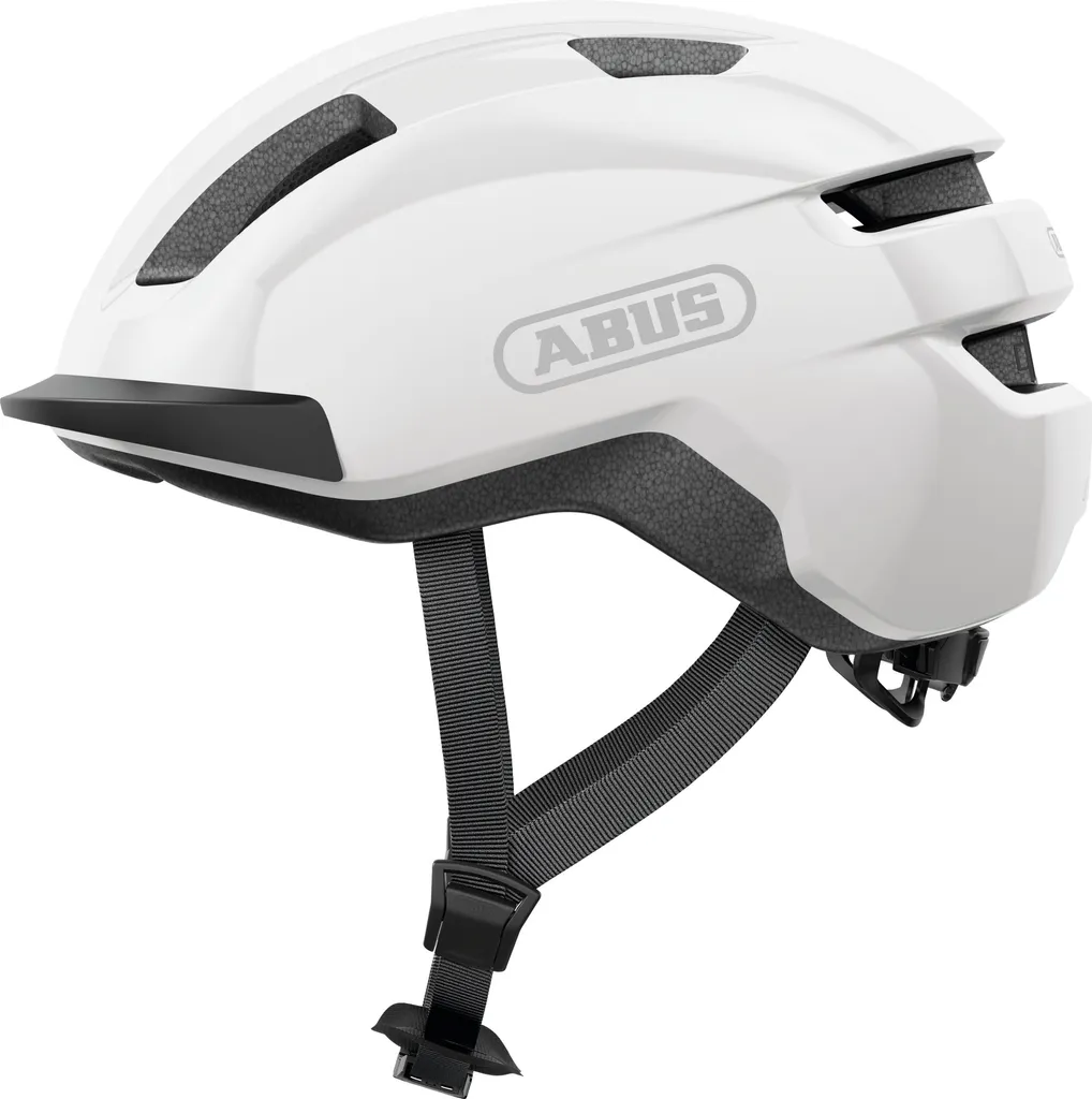 Fini les casques inconfortables avec l'Abus PURL-Y Shiny White L 97885