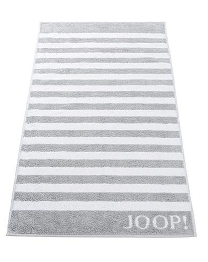 JOOP! Classic Doubleface Duschtuch 80x150cm, Farbe silber Produktbild 