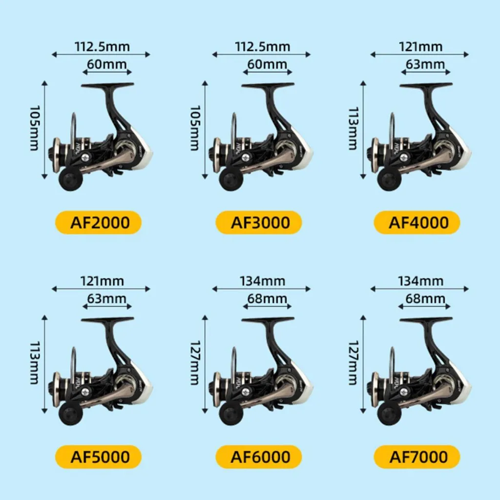 Moulinet mer polyvalent taille 4000 bobine alu pour lancer ramener - 4