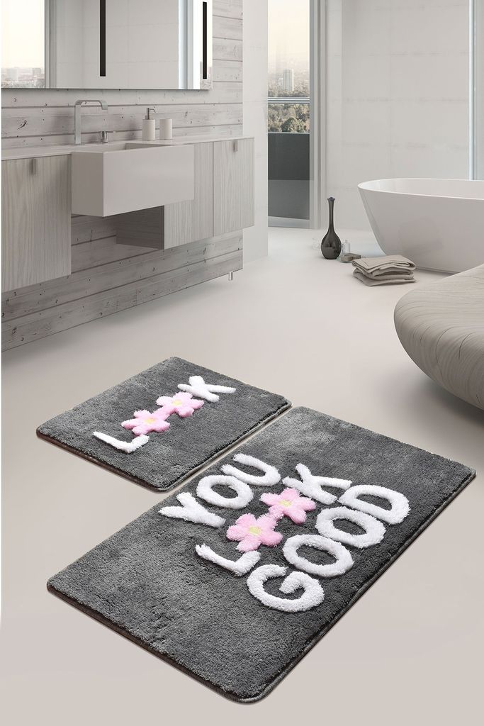 Mijolnir, Look- CHL2468, Bunt, Badematten, 1450 gr/m², 100%.Polyacryl