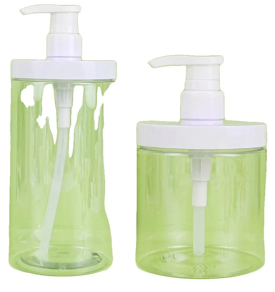 Lot de 2 Flacons Pompe de Voyage pour Avion Format Cabine Autorisé