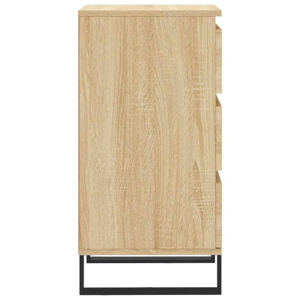Mobile Contenitore 40x35x70 cm Sonoma | Design Scandinavo Rovere Chiaro - 7