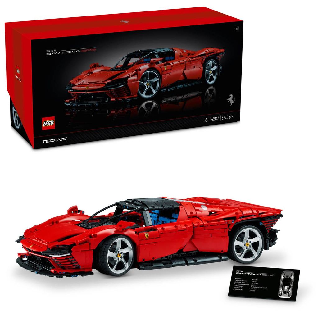 LEGO 42143 Technic Ferrari Daytona SP3 Modellauto-Bausatz Produktbild 