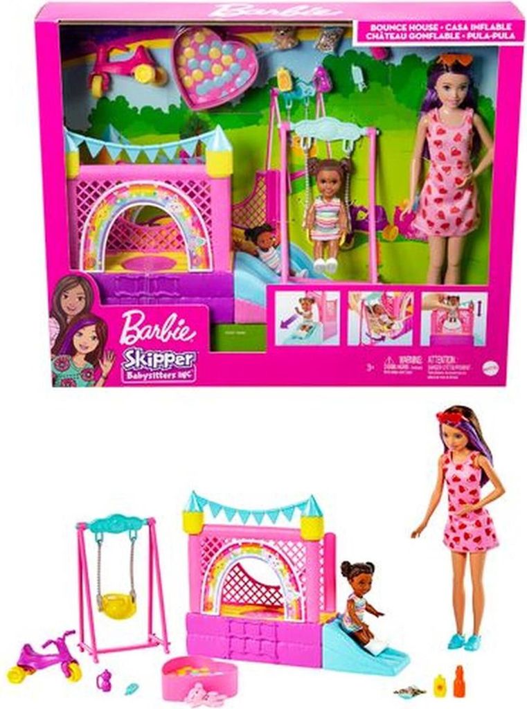 Barbie Skipper Babysitter Set Smokey Castle Obrázok produktu 