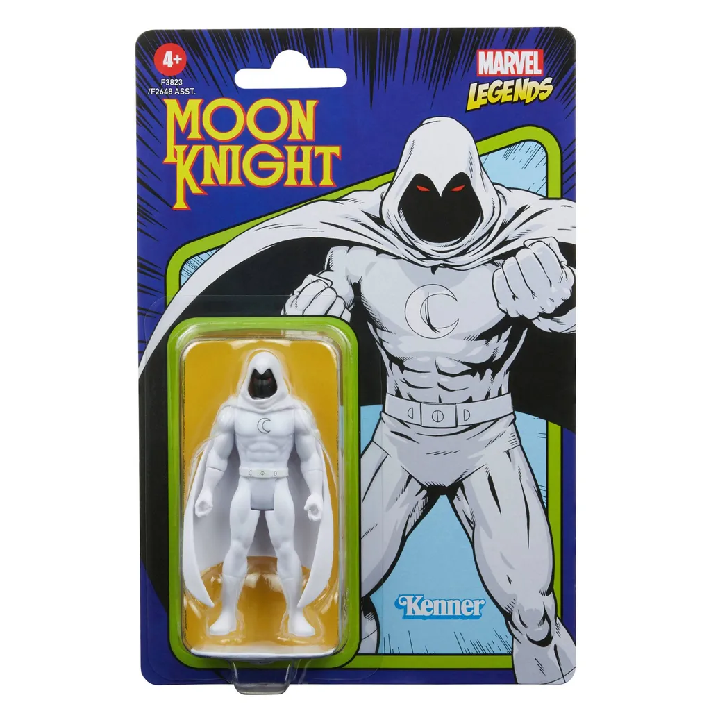 Marvel Legends Retro Moon Knight Figurine Hasbro HASF3823 de 10 cm