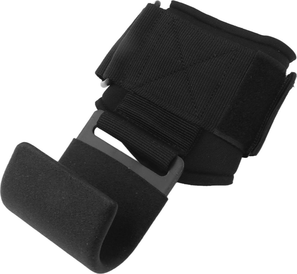 Gewichtheben Booster Haken Pull Up Handgelenkschutz Schutz Krafttraining Schwarz