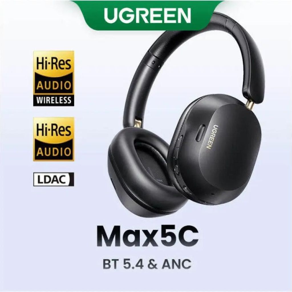 Ugreen , Hovory / hudba / šport / bežné, Slúchadlá, Čierna Obrázok produktu 