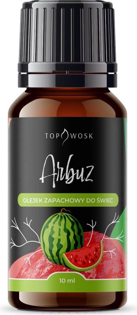 Duftöl Wassermelone 10 ml für Kerzen, Soja-, Kokos- oder Olivenöl Wachse