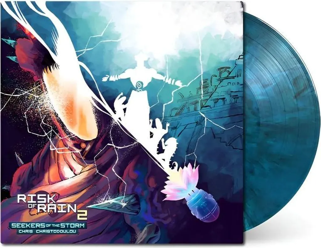 Vinyle Risk Of Rain 2 Seekers Of The Storm Edition Deep Space Marble LP