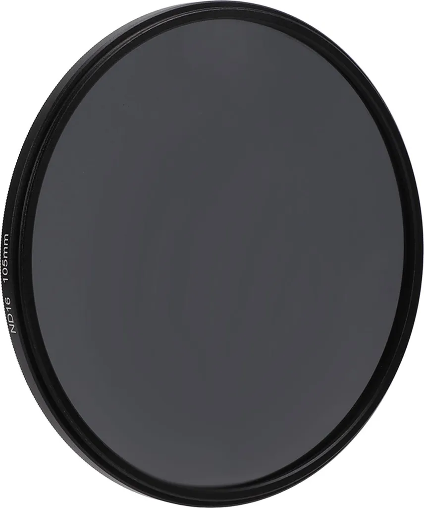 JSR Junestar Filtre ND16 de 105 mm en Verre Optique pour Objectif Photo