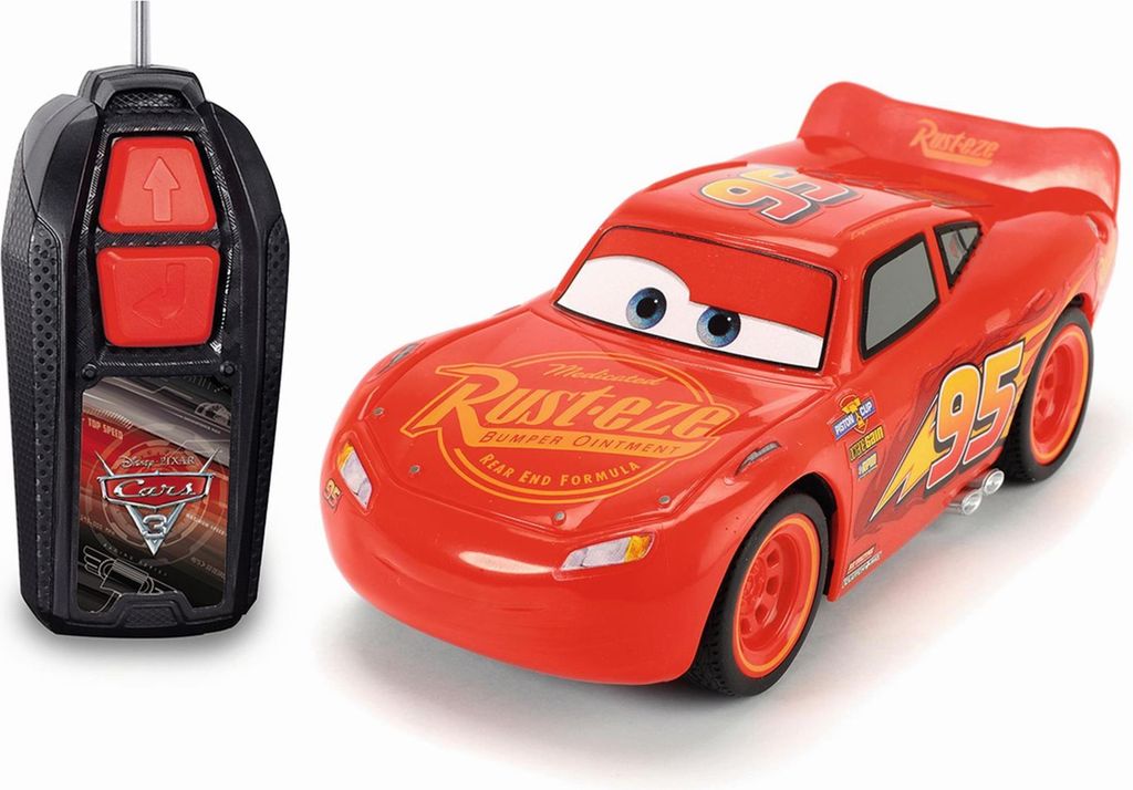 Dickie Toys Disney Cars 3 RC Véhicule McQueen Single Drive Image du produit 