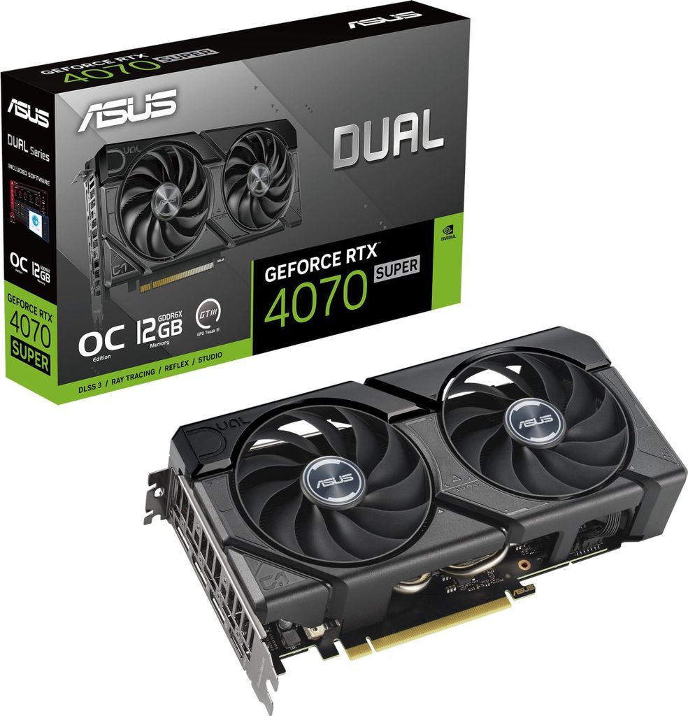 ASUS GeForce DUAL-RTX4070S-O12G-EVO