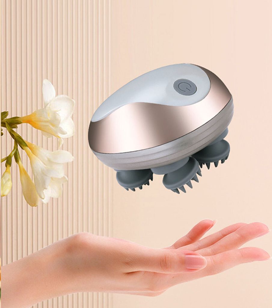 Massagegerät, kabelloses elektrisches Kopfmassagegerät, Produktbild 