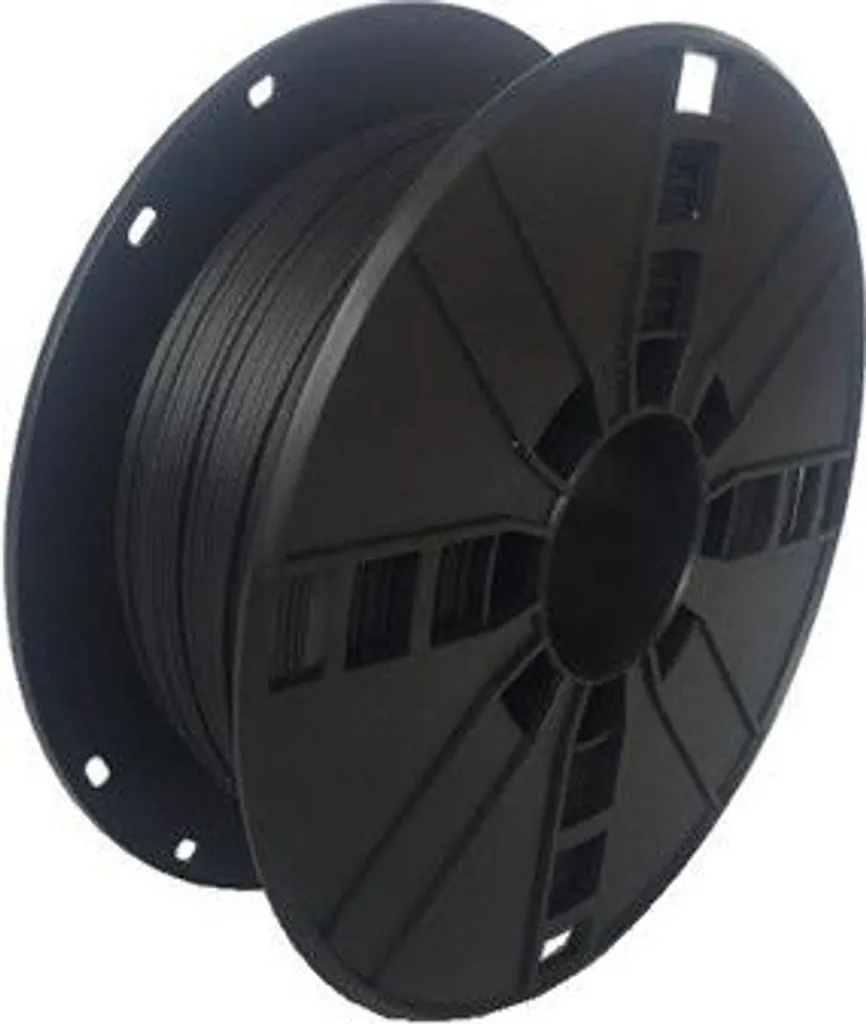 Filament PLA Carbone 1.75mm Gembird Bobine 0.8kg Haute Résistance Noir