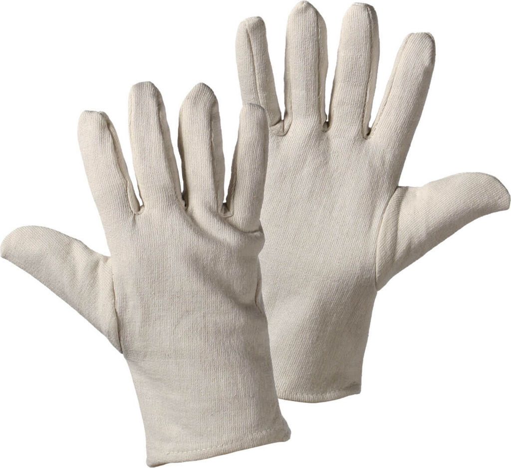 Baumwoll-Trikot Handschuh WEIDE Herren schwere Qualität, Jersey, Gr. 10, Größe:10