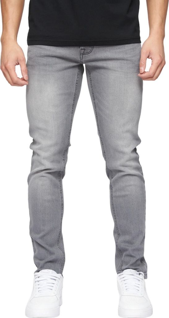 Crosshatch - "Buraca" Jeans für Herren BG363 (38L) (Graue Wäsche)