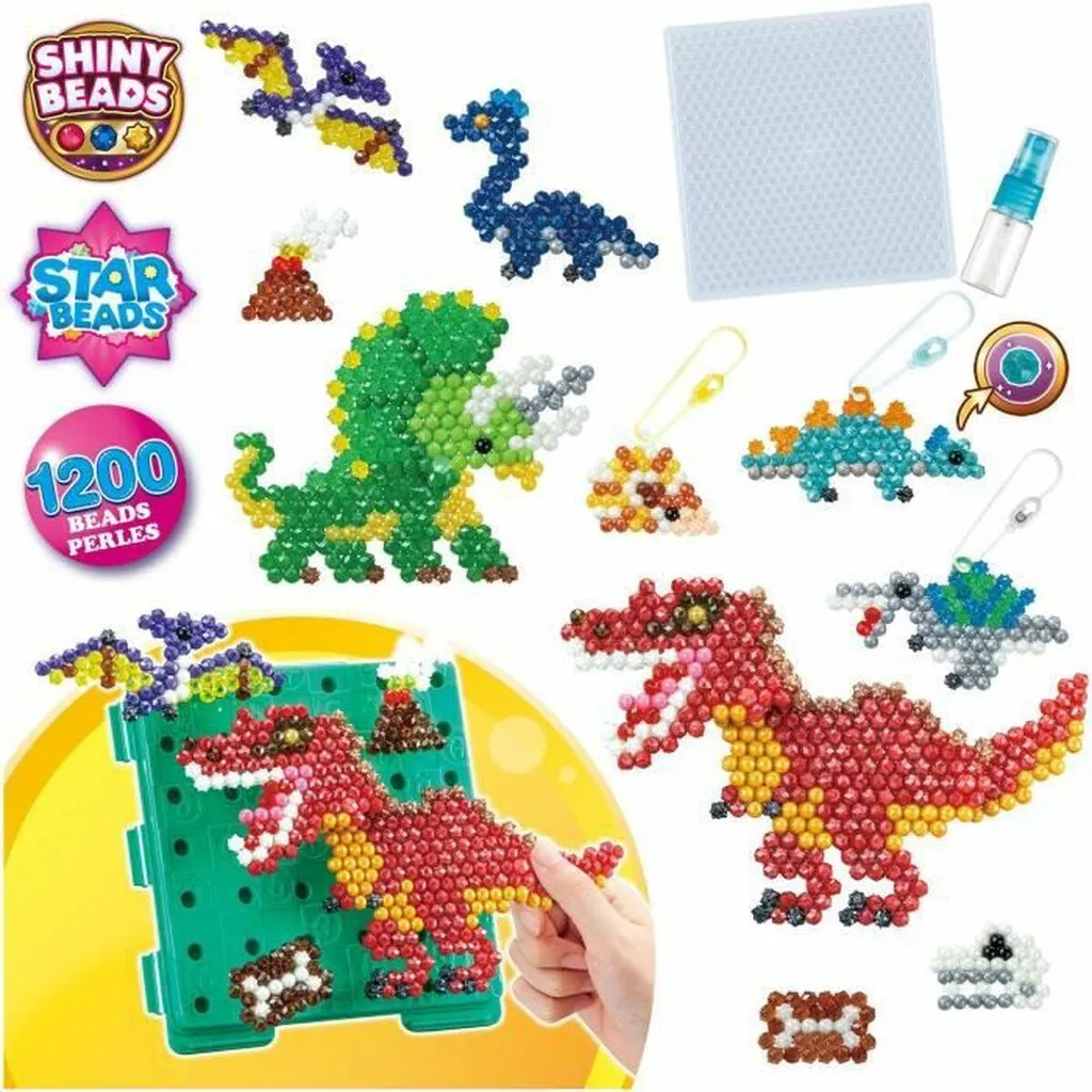 Recharge Perles Aquabeads Monde des Dinosaures Jeu Créatif Enfant