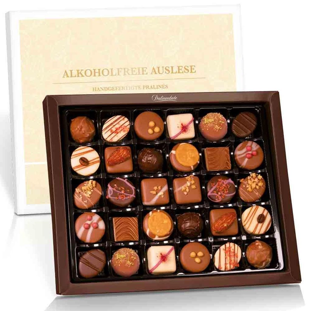 Pralinenbote - Alkoholfreie Auslese mit 30 handgefertigten Produktbild 