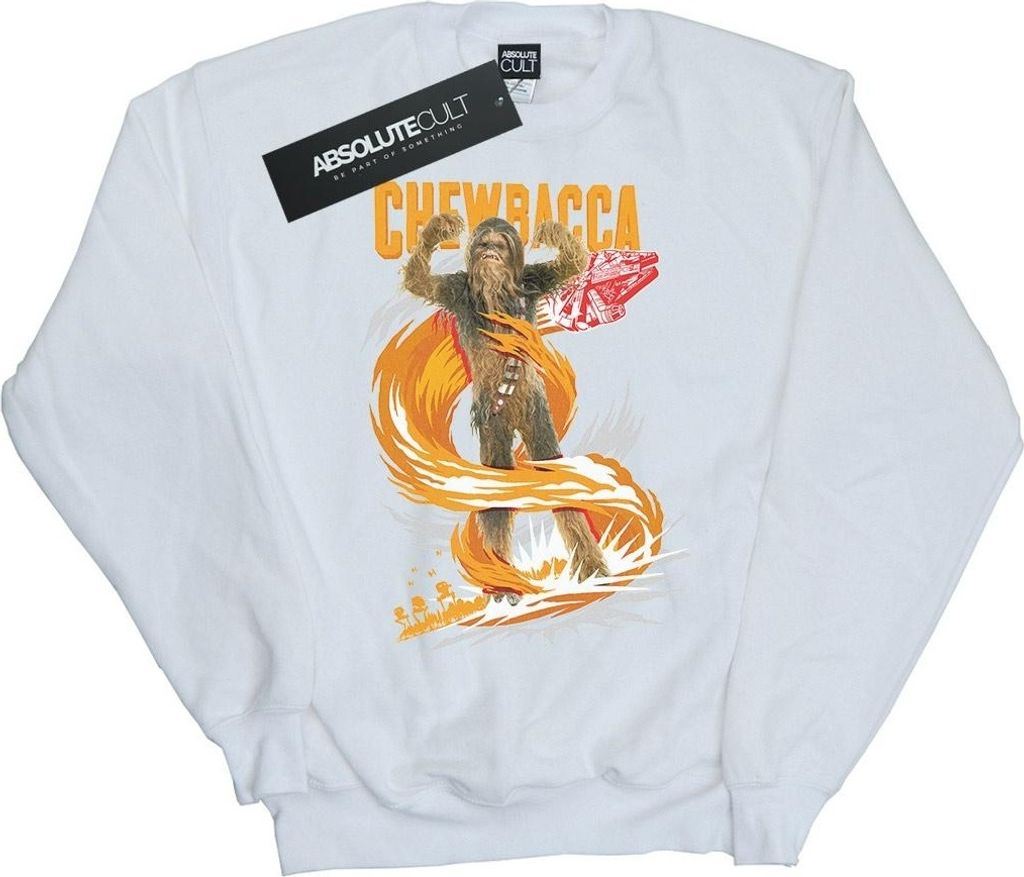 Star Wars - "Gigantic" Sweatshirt für Herren BI45495 (M) (Weiß)