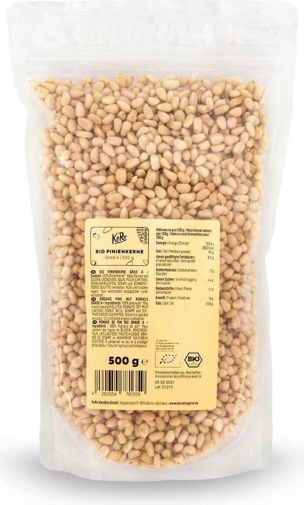 KoRo |Pinienkerne 500 g Produktbild 1