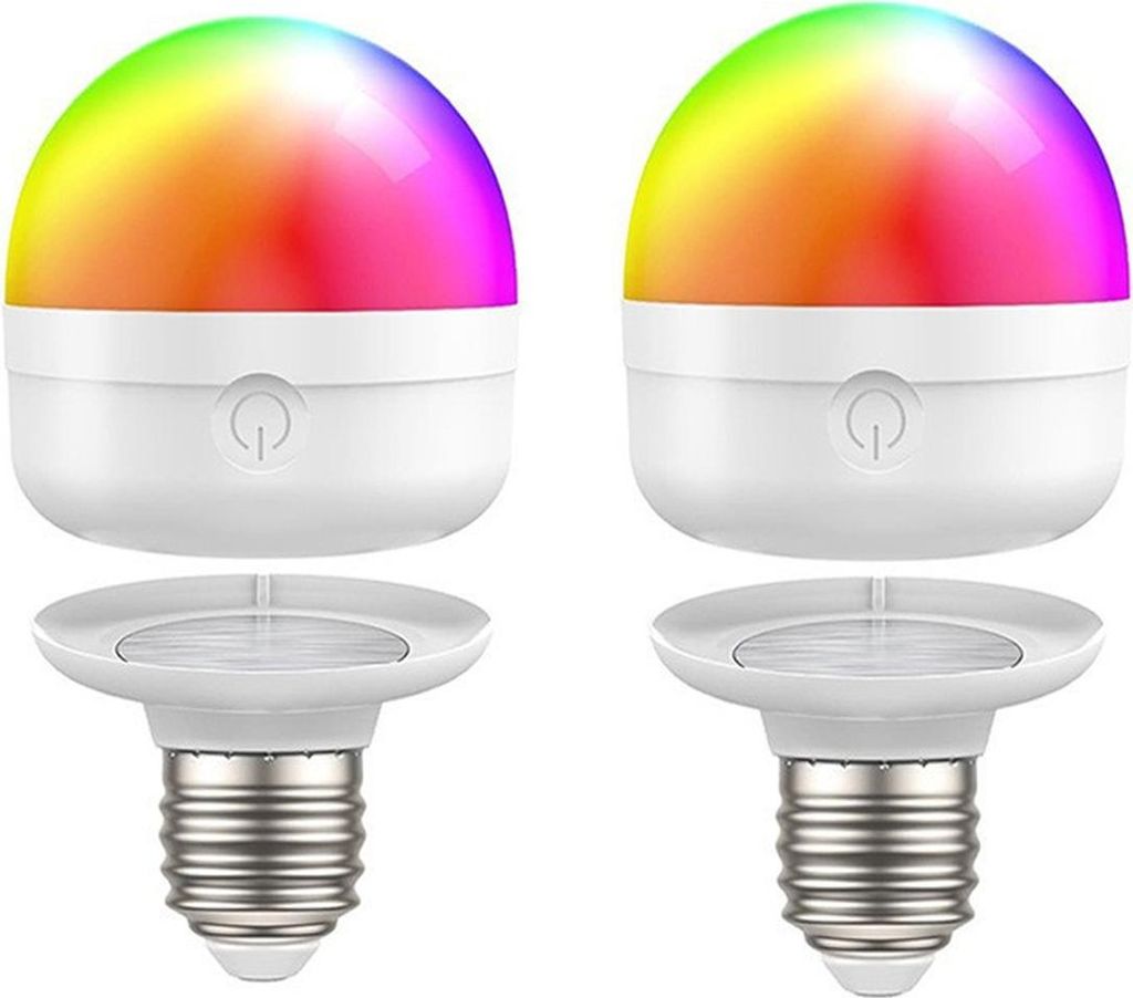 Kabellose LED Glühbirne mit Akku – Magnetisch, RGBCW Produktbild 