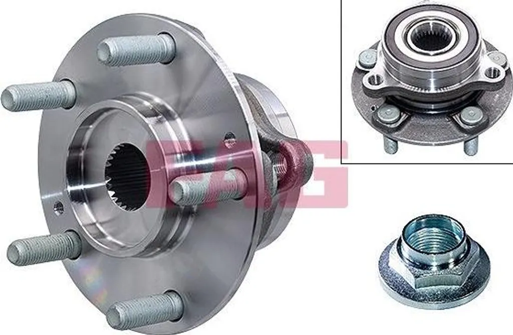 Roulement de roue pour Kona FAG 713 6290 30 idéal pour réparation