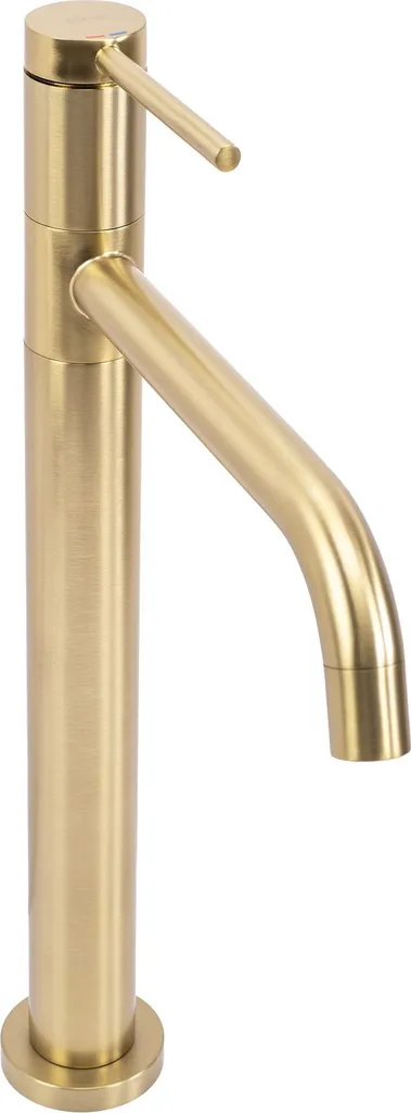 Rubinetto da Bagno Rea Lugano Slim Brush Gold High - 4